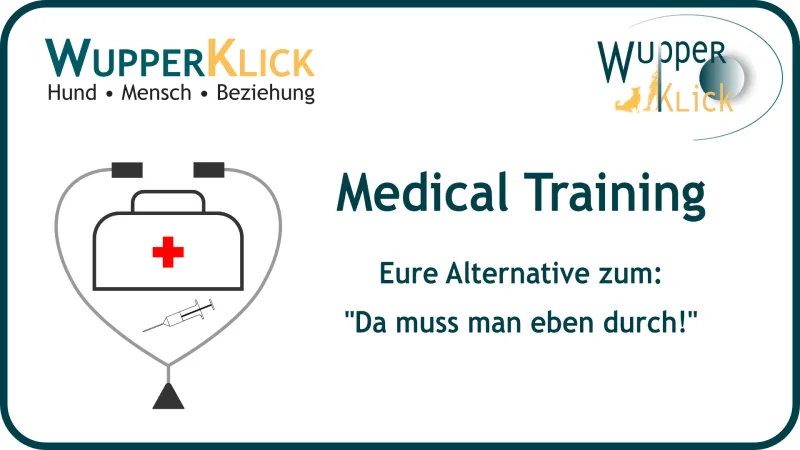 Bild: Medizinische Gegenstände Text: Medical Training - Eure Alternative zum. Da muuss man eben durch!